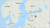 Landkarte Krutik bei Pskov