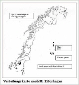 Landkarte mit dem Verbreitungsgebiet der Schalenspangen